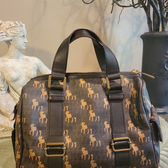 L.A.M.B. BY GWEN STEFANI Colville Satchel in Multi Luxury Designer Handbag #537 - Picture 13 of 13